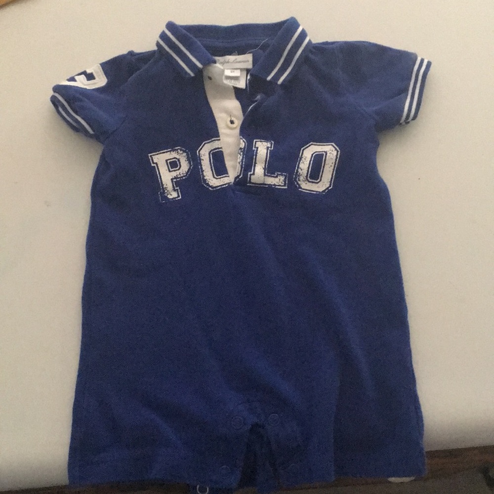 Kids polo onesie